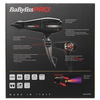Фен BaByliss Pro Caruso черный