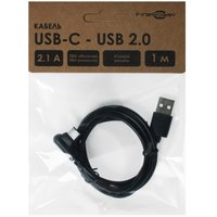 Кабель FinePower USB Type-C - USB Type-A черный 1 м