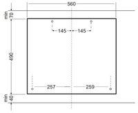 Gas cooktop Hansa BHGI611839