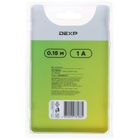 Кабель DEXP micro USB-B - USB Type-A черный 0.15 м