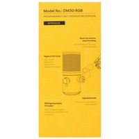Микрофон Maono DM30 RGB белый
