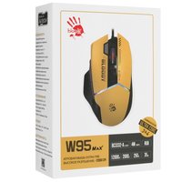 Mouse wired A4Tech Bloody W95 Max Sports [W95 MAX SPORTS LIME] yellow