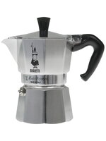 Гейзерная кофеварка Bialetti Moka Express серебристый
