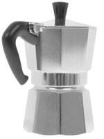 Гейзерная кофеварка Bialetti Moka Express серебристый