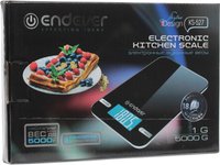 Кухонные весы Endever KS-527 черный