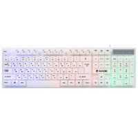 Клавиатура+мышь  проводная  Aceline GS Rage 100 белый