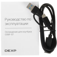 Охлаждающая подставка DEXP Gaming Series GS6F-07 черный