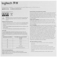 Wired headphones Logitech H340 black 2016