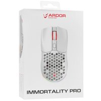 Мышь беспроводная/проводная ARDOR GAMING Immortality PRO Wireless  белый