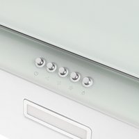 Вытяжка наклонная DEXP YC60W белый/белый