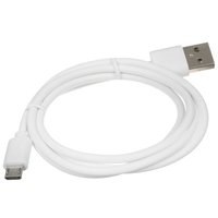 Кабель FinePower micro USB-B - USB Type-A белый 1 м