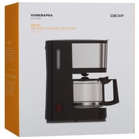 Кофеварка капельная DEXP DCM-600A черный