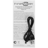 Портативный аккумулятор FinePower Regular 20 черный