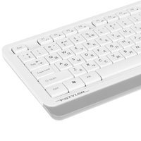 Клавиатура+мышь  проводная  A4Tech Fstyler F1010 белый