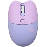 Клавиатура+мышь беспроводная   DEXP Purple Kitten фиолетовый