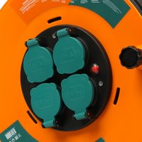 Удлинитель силовой FinePower PDS1122 оранжевый