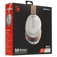 Wireless/wired headphones A4Tech MH390 orange 2023