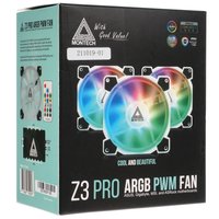Комплект вентиляторов Montech Z3 PRO ARGB PWM FAN  белый