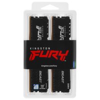 Оперативная память Kingston FURY Beast Black [KF432C16BBK4/64] 64 ГБ