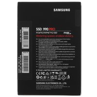 1000 ГБ M.2 NVMe накопитель Samsung 990 PRO [MZ-V9P1T0BW]