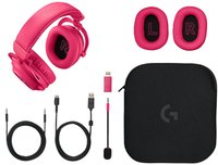 Wireless/wired headphones Logitech PRO X 2 pink 2023