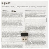 Keyboard and mouse Wireless   Logitech Wireless Desktop MK345 black