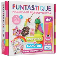 Набор для творчества с 3D-ручкой Funtastique 3-1-100956  белый