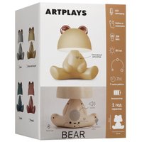 Ночник Artplays Мишка голубой