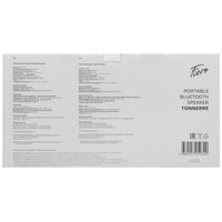 Портативная колонка Fiero Tonnerre P580, черный