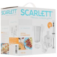 Блендер погружной Scarlett SC-HB42M33 белый
