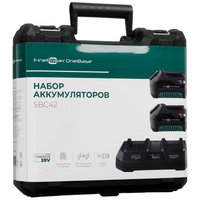 Набор аккумуляторов с зарядным устройством FinePower OneBase SBC42 OneBase20