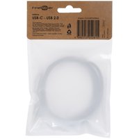 Кабель FinePower USB Type-C - USB Type-A черный 2 м