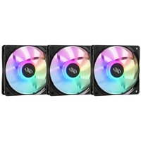 Комплект вентиляторов DEEPCOOL CF120 [DP-FA-RGB-CF120-3] черный
