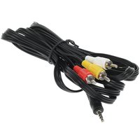Кабель   Aceline jack 3.5 мм - 3RCA черный