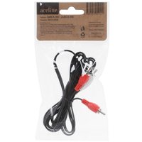 Кабель   Aceline 2RCA - 2RCA черный