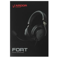 Проводные наушники ARDOR GAMING Fort  черный 2023