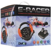 Rul Dialog GW-125VR E-Racer qizil