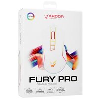 Мышь проводная ARDOR GAMING Fury PRO  белый