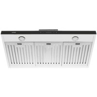 Exhaust hood fireplace Artel Art-1190 Rapido Touch white/black