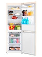 Холодильник с морозильником   Samsung RB29FERNDEL бежевый