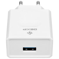 Сетевое зарядное устройство DEXP IET003188 белый