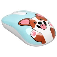 Мышь беспроводная DEXP WM-311WU Happy dog  голубой