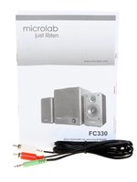 Колонки Microlab FC330 коричневый