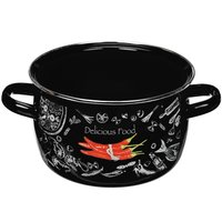Кастрюля TM Appetite Chilli 1МС161Р 2 л 18 см черный