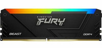 Оперативная память Kingston FURY Beast Black RGB [KF432C16BB12A/16] 16 ГБ