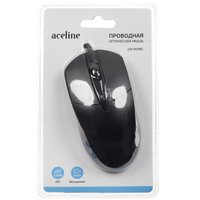 Mouse wired Aceline CM-909BL Silent  black