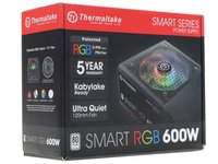Блок питания Thermaltake Smart RGB 600W [PS-SPR-0600NHSAWE-1] черный