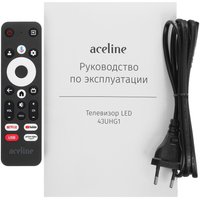 43" (109 см) Телевизор Aceline 43UHG1 черный