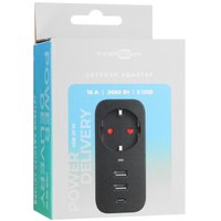 Адаптер питания FinePower AD116BU черный
