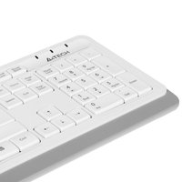 Клавиатура+мышь  проводная  A4Tech Fstyler F1010 белый
